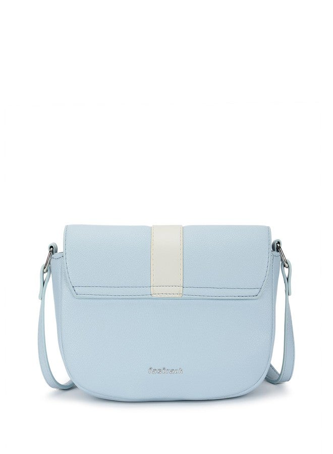 Fastrack On the Go Sling Bag for Women| Compact Crossbody with Magnetic Closure Flap, Adjustable Strap & Internal Zipper Pocket | Trendy Everyday Sling Bag for Women - Image 5